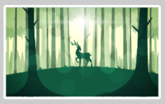 Deer in the Forest