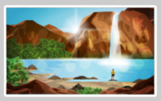 Waterfall Landscape