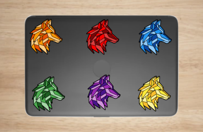 Geometric Wolf - Image 2