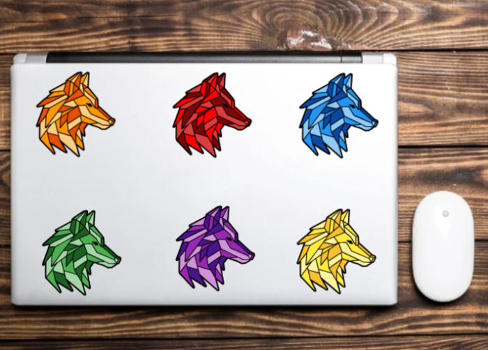 Geometric Wolf - Image 3