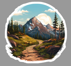 Mountain Forest Landscape